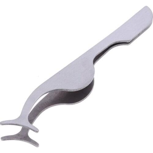 New False Eyelashes steel Tweezers curler Extension lash mascara Applicator Remover Clip Makeup Tools Wholesale