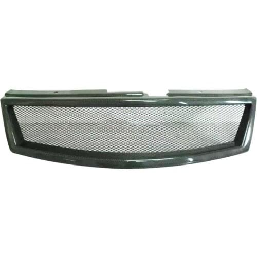 Car Front Racing Grill Center Bumper Grille For Nissan Infiniti M35 M45 2006-2007 Matt Black/Carbon Fiber