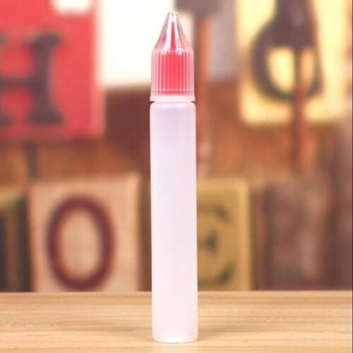 100pcs 15ml PE Translucent Hot Sale Plastic Small Plastic For E Liquid Essential Oil Filling Empty Bottle Wholesale Bottle P007C