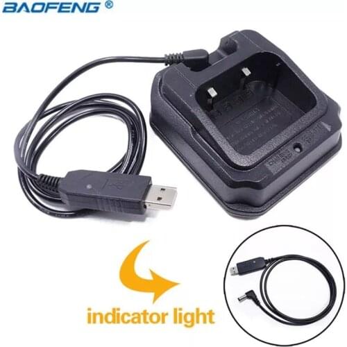 Baofeng UV-9R USB Base Battery Charger Walkie Talkie For pofung UV-XR A-58 UV-9R Plus GT-3WP UV-5S UV9R UVXR