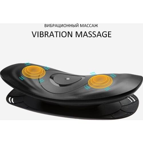 Portable Lumbar Spine Support Lower Back Pain Relief Massager Electric Waist Vibration Massage Device