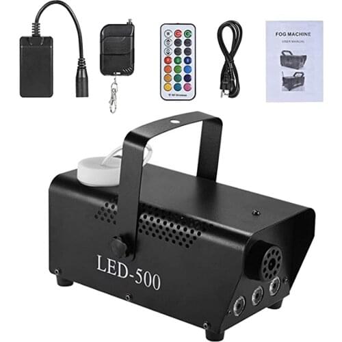 500w Fog Machine Stage LED Smoke Machine for Holidays Thick Fog Effect