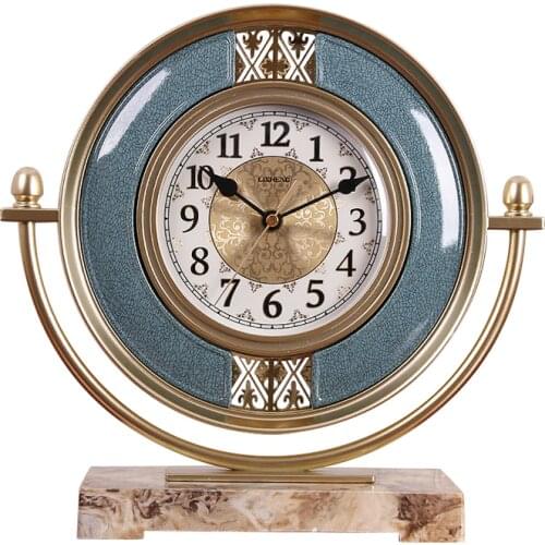 Vintage Nordic Table Clock Digital Standing Living Room Silent Modern Design Table Clock Orologio Cucina Kitchen Clock EA60TZ