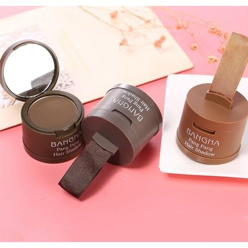 3 Colors Waterproof Hair Shadow Powder Hair Line Repair Shadow Edge Control Concealer Root Fill Cover Up Unisex Instantly