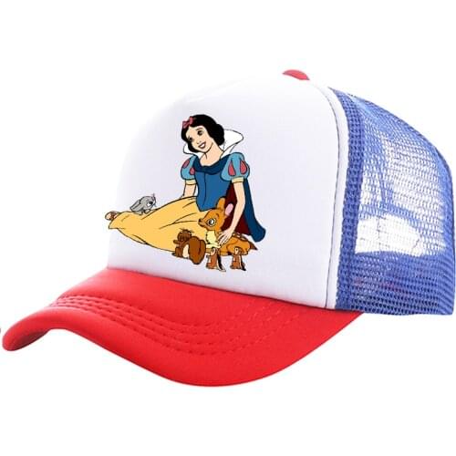 High Quality Brand Snow White and the Seven Dwarfs Washed Cotton Cap For Men Women Caps Baseball Caps Hat Outdoors Cap