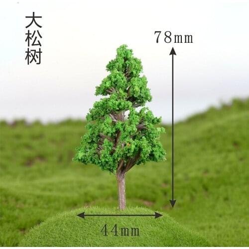 1 PCS Various Exquisite micro-landscape Bonsai Small Tree Pot Plants Fake Flowers Potted Ornaments For Home Fairy Garden Decor