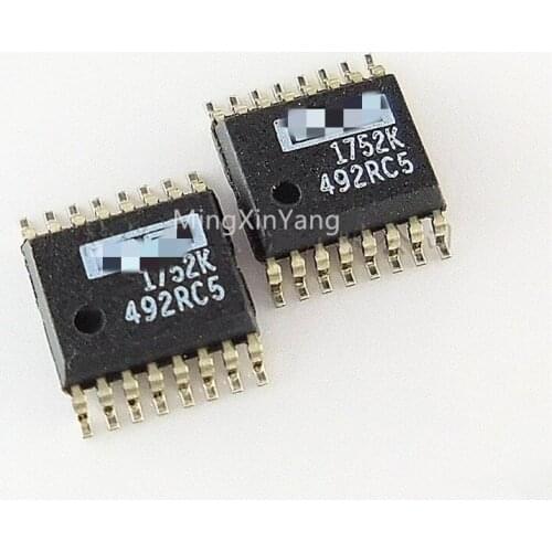10PCS PCM1752KDBQR SSOP16 Logic IC Chip digital-to-analog Converter Screen Printing 1752K
