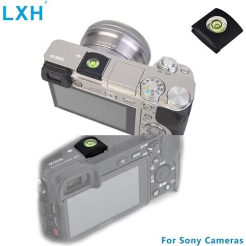 LXH 2PCS Bubble Spirit Level Hot Camera Shoe Protector Cover for Nikon Sony Fujifilm Canon Olympus DSLR Camera Hot shoes cover