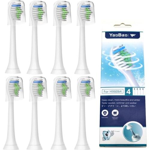 8Pcs/lot TOOTH BRUSH HEADS For HX6912 HX6930 HX6932 X6933 HX6942 HX6730 HX6731 HX6732 HX6780 HX6781 HX6782 HX6902 HX6910