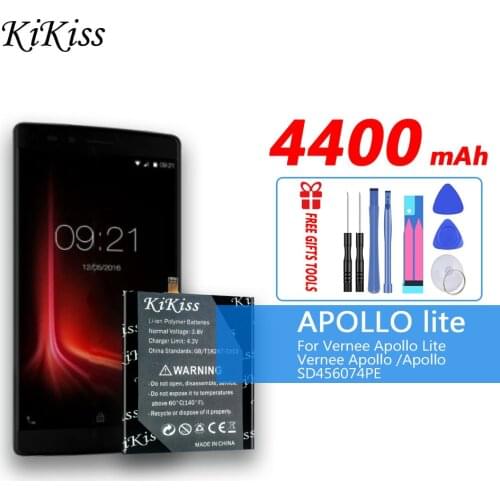 4400mAh SD456074PE Battery for Vernee Apollo for Apollo Lite for Vernee Apollo Lite