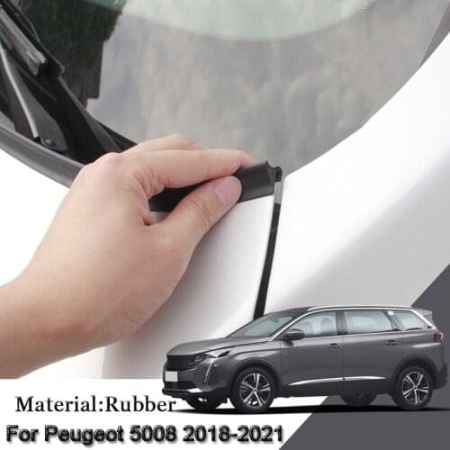 DIY Car Seal Strip Windshied Spoiler Filler Protect Edge Weatherstrip Strip Sticker Auto Accessories For Peugeot 5008 2018-2021