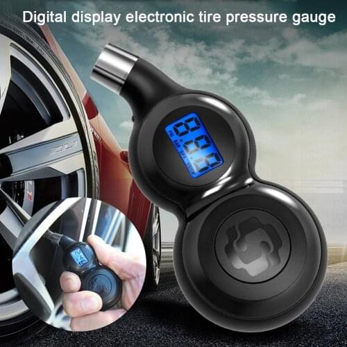 Car Tire Pressure Monitor High Precision Digital Display Barometer Electronic Digital Vent Gas Tire Pressure Gauge