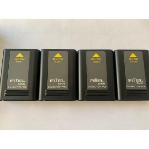 2Pairs/lot Furukawa Fitel S943B Battery 2600mAh for S177A S178A S122A S122C S123 S153A S153 S178 v2 Fiber fusion splicer 4pcs
