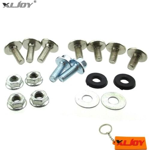 XLJOY Chinese Pit Dirt Bike CRF110 Fairing Screw Set Pitbike Plastic Panel Bolts