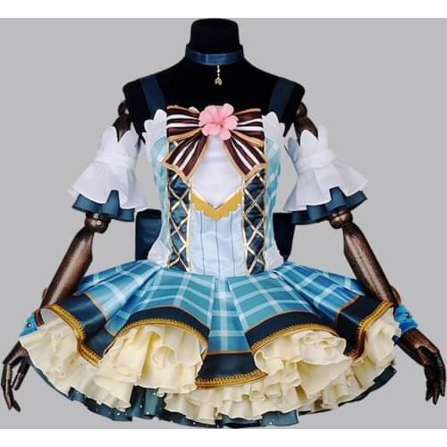 Hot Love Live cosplay Anime Cartoon Ayase Eli cosplay Halloween Masquerade party woman Bouquet awakening cosplay sweet costume