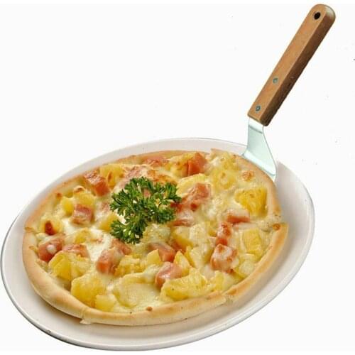 Stainless Steel Pizza Spatula Pie Cake Shovel Pancake Baking Tool for Home Kitchen E2S