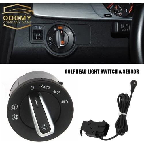2020 New AUTO Headlight Head Lamp Switch Light Sensor Module Upgrade For VW Golf Jetta MK5 6 Tiguan Touran Passat Polo Bora