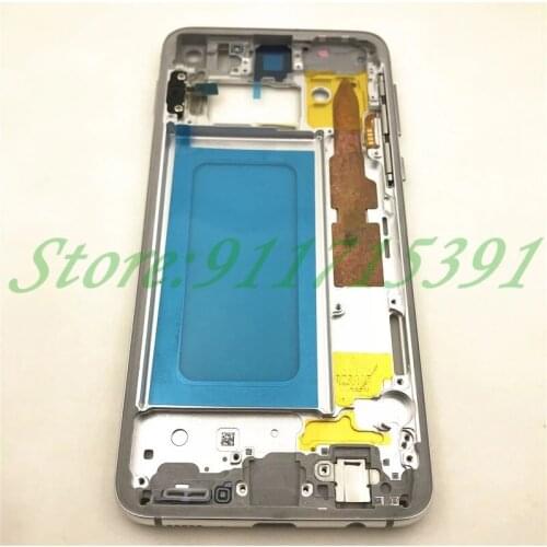 New For Samsung Galaxy S10e SM-G970F/DS SM-G970U SM-G970W Housing Middle Frame Bezel Plate Cover with Side Keys