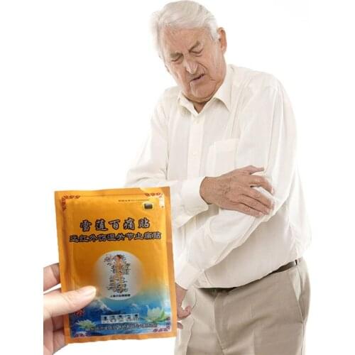 Snow lotus Analgesic Plasters/Pain Relieving Patch 8Pcs Body/Back/Neck /elbow/Joint Pain Relief Far infrared Heating Patches