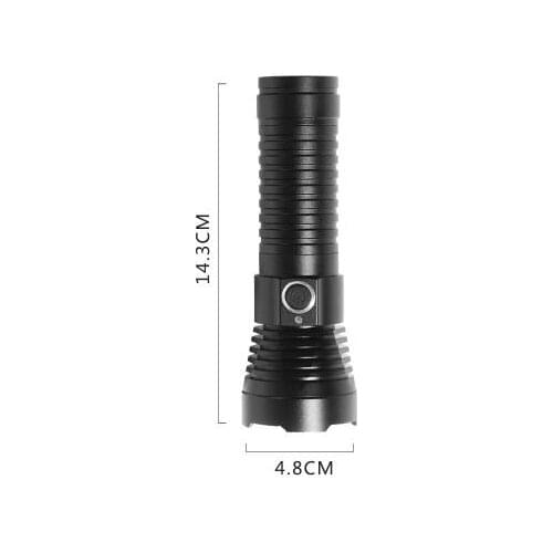 Rechargeable 1000 Lumen CREE LED Flashlight For Camping Hunting Outdoor Lighting 4 Lighting Modes 26650 battery IPX6 Waterproof