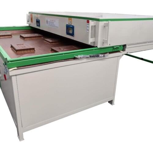 Woodworking Machinery PVC Veneer Vacuum Membrane Laminating Press Machine for wood panel