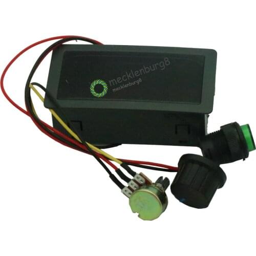 DC 6 V-30 V 12 V 24 V MAX 8A 16 kHz Adjustable PWM Speed Control; digtal display dc motor control CV governor switch