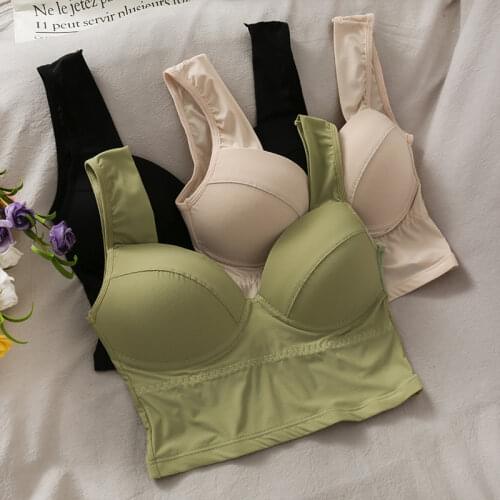 Sexy tank top women built in bra sleeveless omighty crop tops woman camisole solid color fashion camis 2021 summer new hot