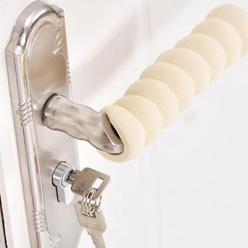 Random Color Door Knob Covers Soft Foam Door Handle Knob Cover Protector Static-free Baby Safety Protective Knob Covers