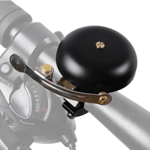 Vintage Classic Bicycle Bell Ring Copper Cycling Bike Brass Handlebar Retro Upgrades Cycling Warning Horn Alarm Loud Sound 90db