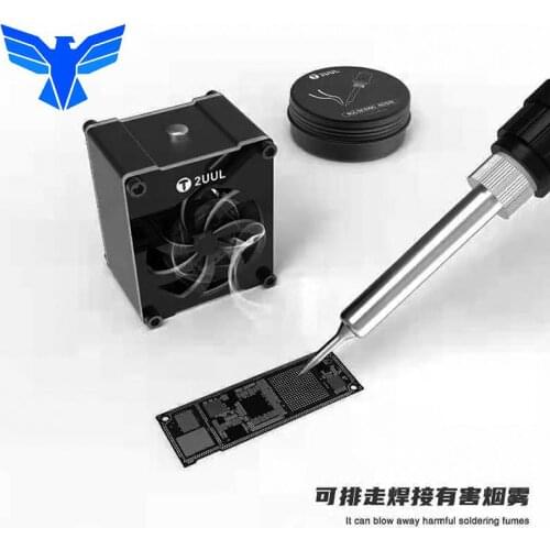 2UUL 5V USB-TYPE-C Interface Maintenance Dedicated One-Button Switch Black Whirlwind Mini Fan Motherboard cooling smoking fans