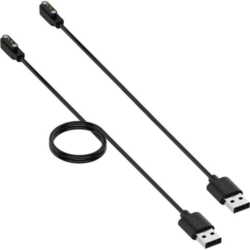 60/100cm USB Charger for Xiaomi Haylou Solar LS05 Fast Charging Cable Cradle Dock Power Adapter Smart Watch Accessories