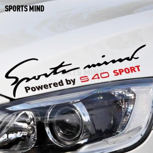 10 Pieces Sports Mind motorcycle Car-Styling On Car body waterproof Decals Vinyl Sticker For volvo s40 accessories