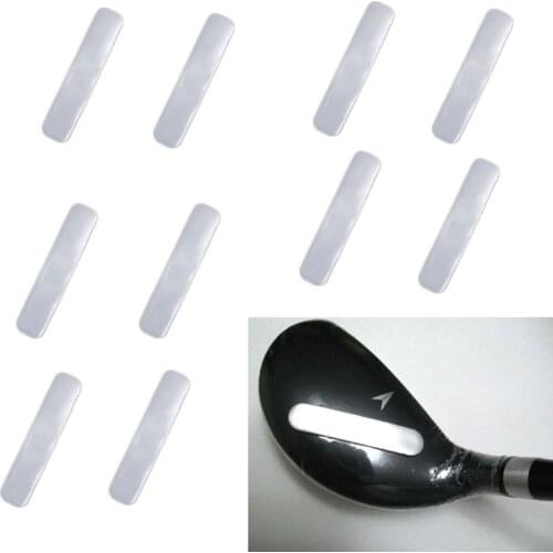 10Pcs Weighted Lead Tape Add Swing Weight For Golf Clubs Tennis Racket Iron Putter 3g/piece