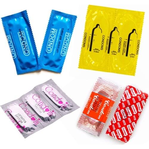 120PCS Condoms Adult Large Oil Condom Smooth Lubricated Condoms for Men Penis Delay Safe Contraception Sex Toys Sex Products