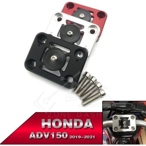 Motorcycle Accessories Handle Bar Mount Clamp Handlebar Mount Clamp Top Cover Bar For ADV150 ADV 150 2019-2021 ADV-150 '19'20'21