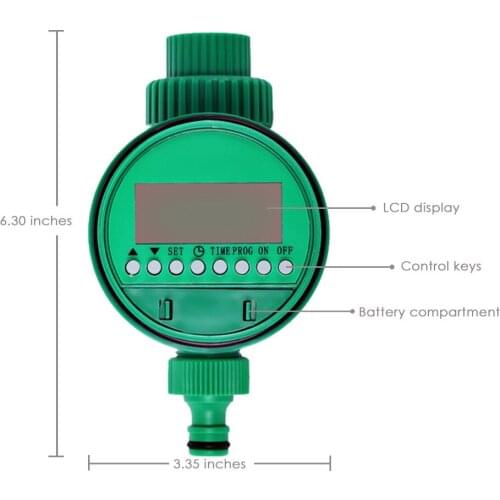 Automatic Garden Irrigation Timer Digital LCD Electronic Water Timer Controller Automatic Watering System Plant Garden Supplies