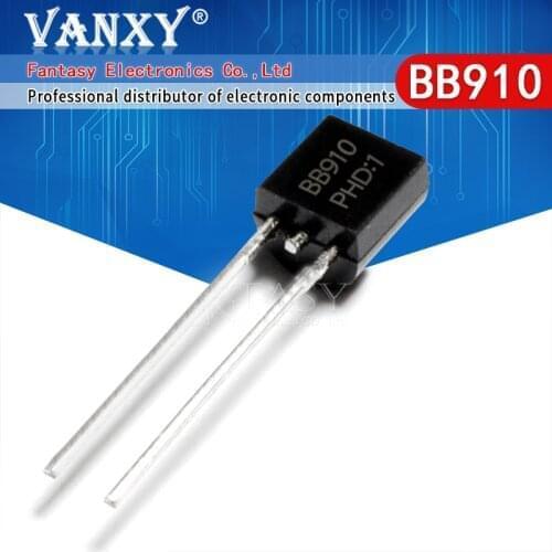 20pcs BB910 910 TO-92 910 TO92S varactor diode new original