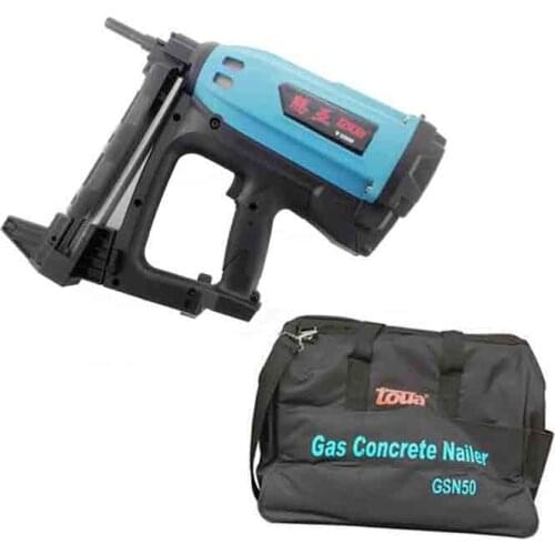 GSN50 Concrete Nail Tool Gas Nailer Battery Nail Gun