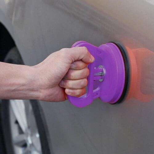 Car Paint Dent Repair Tool 6 Colors Optional Mini Purple Dent Puller Body Panel Remover Car Powerful Suction Cup Tool