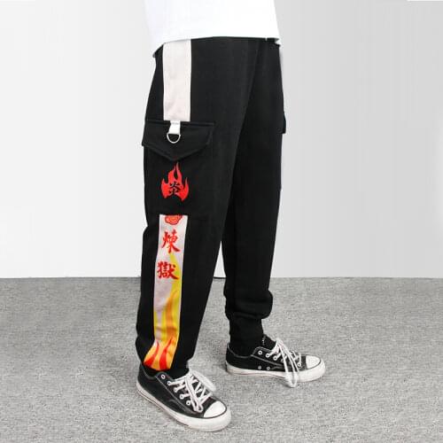 Anime Demon Slayer Sports Sweat Pants Kimetsu no Yaiba Sweatpants Jogging Long Pants Men Women long Trousers Cosplay Costume