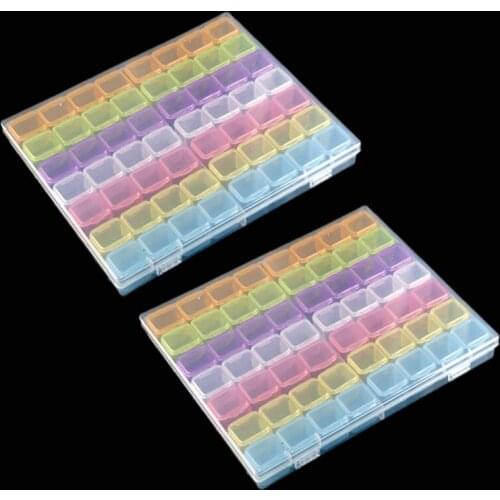 112 Pcs 5d daimond painting full square Diamond Painting Box Tool Storage Box Large Capacity diamond-painting Accessaries