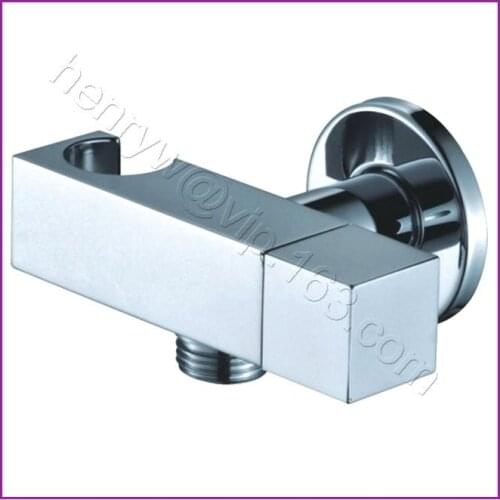 L16265 Square Wall Mounted Shower Jet Chrome Sprayer Tap Set, Bidet Shower Valve