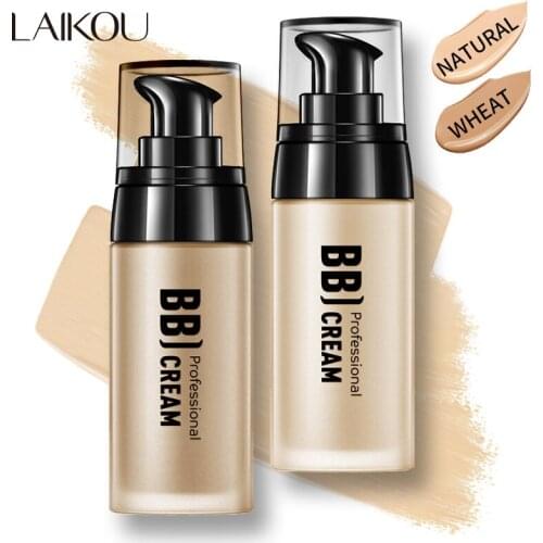 LAIKOU Men BB Face Cream Natural Whitening Skin Care Men Effective Care Sunscreen Foundation Base Makeup Skin Color Brighten 40g