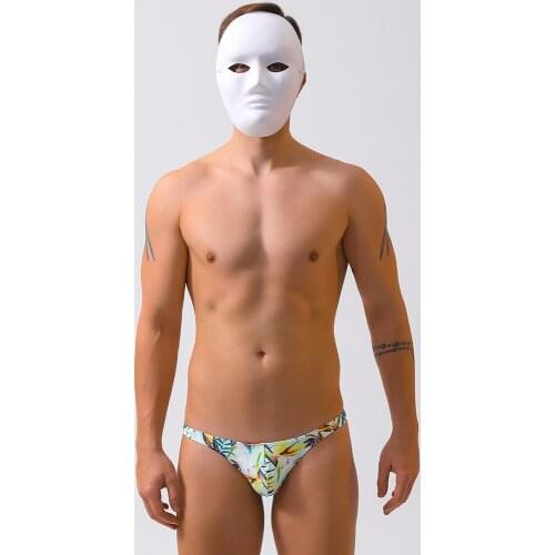 New sexy tight narrow low waist men swimwear 2021 men sports thong beach shorts swim briefs bikini men swimsuits small size