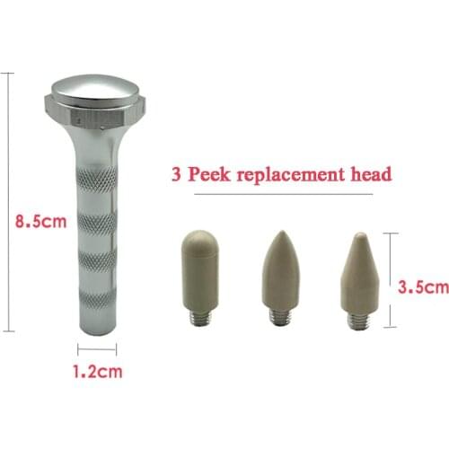 Peek Tap Down Pen with 3 Heads Tips Dent Removal Tools Paintless Dent Repair Kit