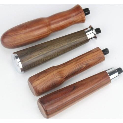 M10 Portafilter Handle Espresso Coffee Cafe Machine Solid Wooden Handle Coffee Maker Cafe Tools Accessories