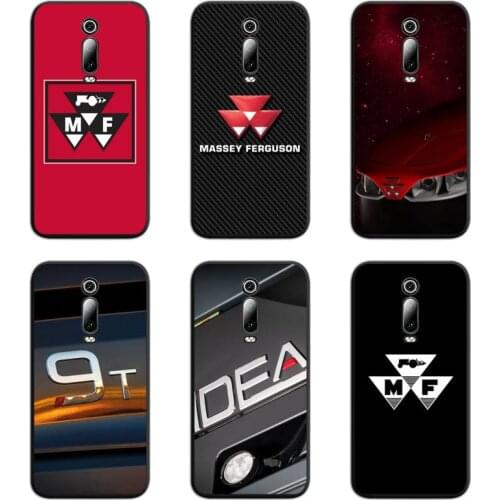 Tractors Massey Ferguson Logo Phone Case For Redmi 9A 9 8A 7 6 6A Note 9 8 8T Pro Max K20 K30 Pro