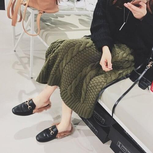 2018 Cotton Formal Print Straight Special Offer Saia Longa Maxi Skirt Summer Home Autumn And New Of Waist Long Skirt Woman