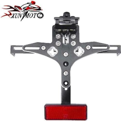 Motorcycle Parts Rear CNC Adjustable License Plate Mount Holder Bracket For 2008 2009 2010 2011 2012 2013 2014 Honda CBR1000RR