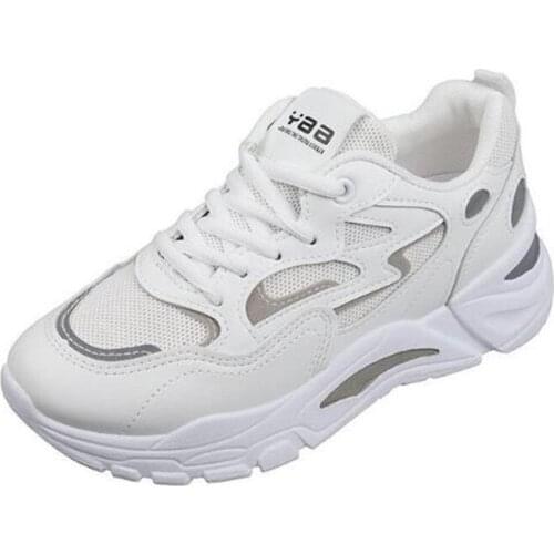 New womens single shoes fashion mesh breathable thick bottom non-slip wear-resistant lightweight comfortable casual shoes women